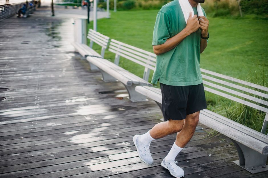 pexels-5037385 person taking a short walk outside during lunch break sunlight wellness